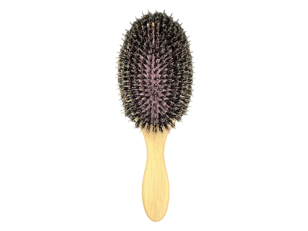 Knotless Kay Boar Bristle Hairbrush- For All Hair Types