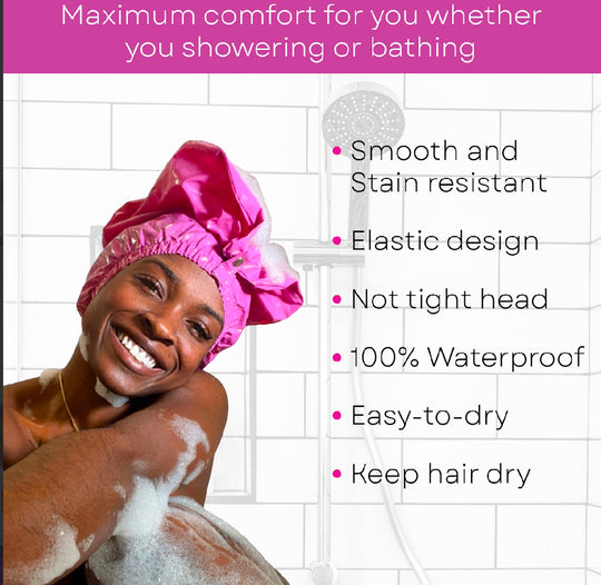 Knotless Kay Extra XL Shower Cap