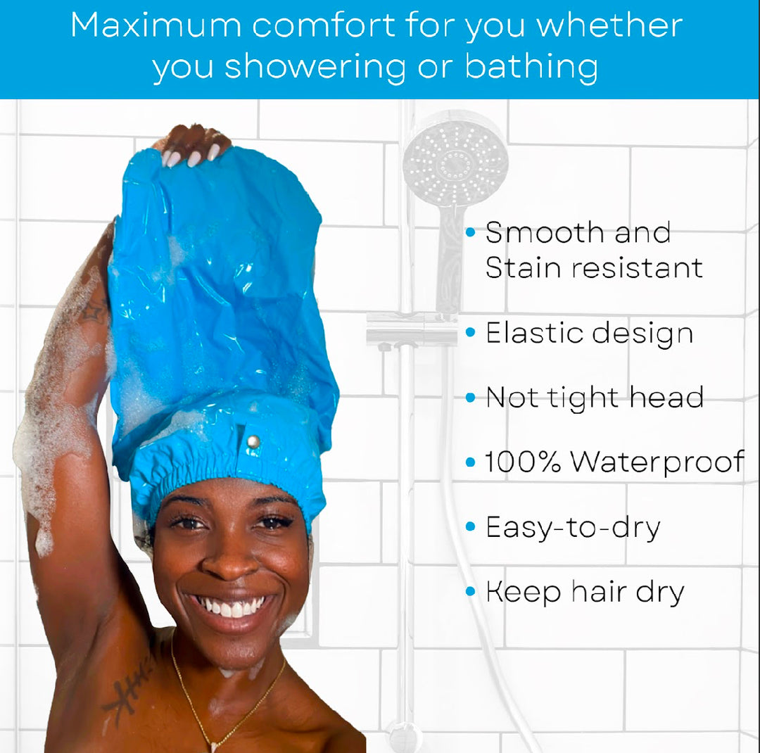 Knotless Kay Extra XL Shower Cap