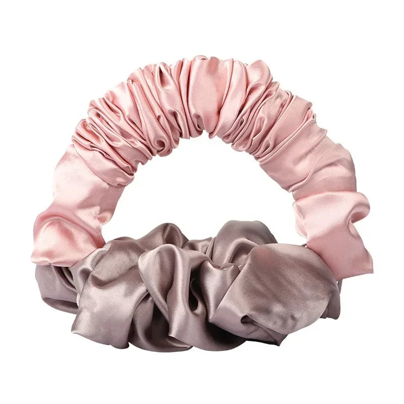 Knotless Kay Heatless Curling Silk Scrunchies