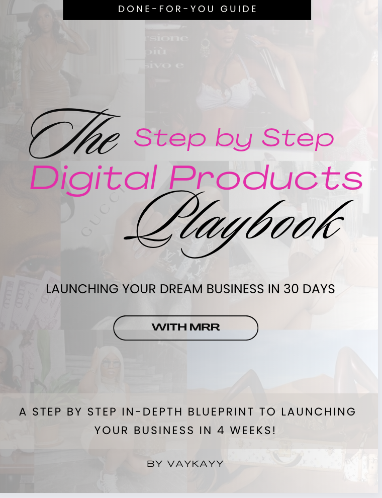 The Step By Step Digital Products Playbook